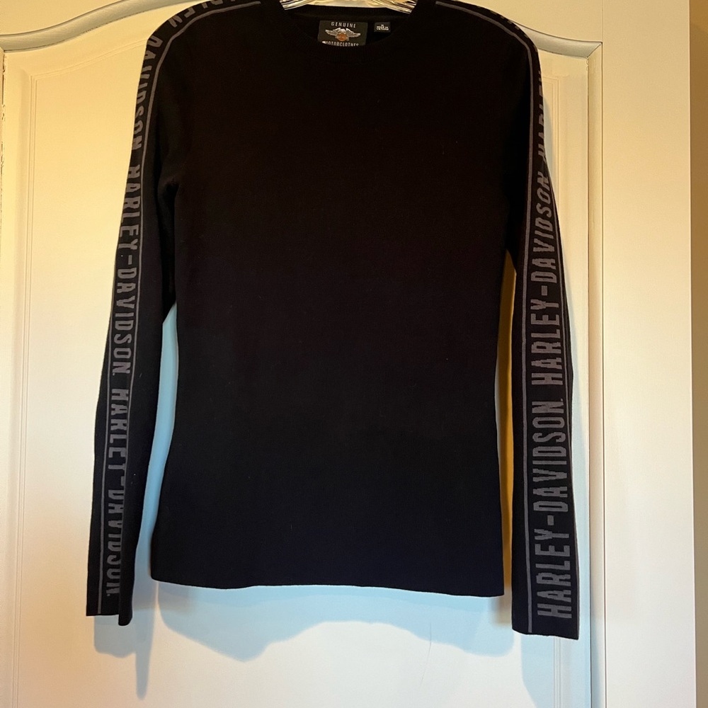 Harley-Davidson Black Crew Neck Sweater